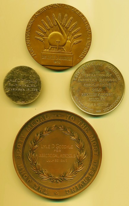 Dr. Lyle D. Goodhue Medals