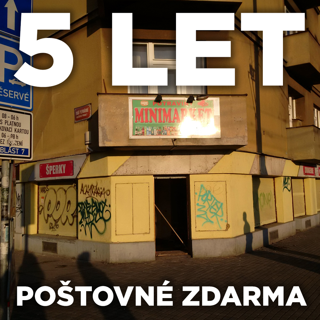 5 LET od předání prostoru pro obchod Molotow™ Praha