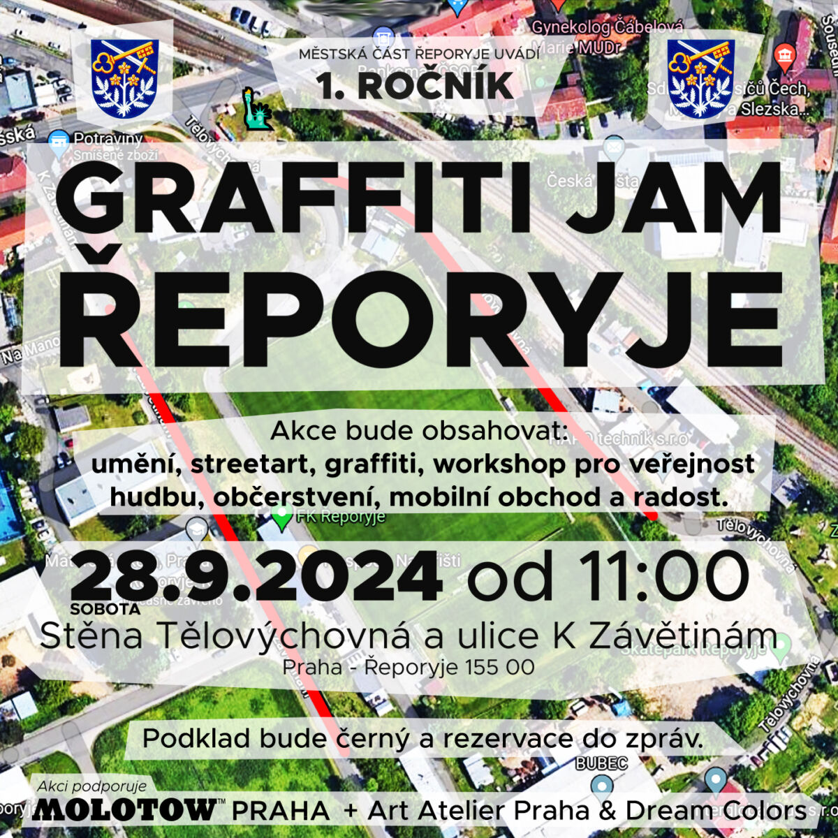 1. ročník Graffiti Jam Řeporyje