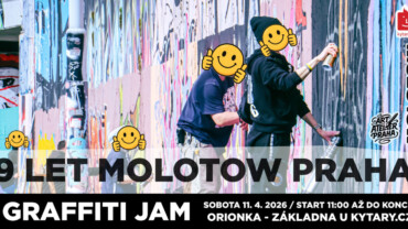 9 LET MOLOTOW PRAHA GRAFFITI JAM